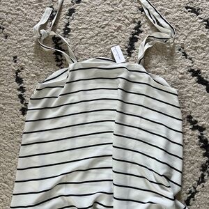 Banana Republic Top Striped Sleeveless Top NWT size S